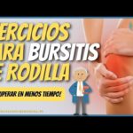 Ejercicios para la bursitis de rodilla