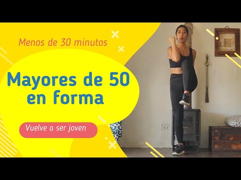 Tabla de ejercicios para mujeres mayores de 50 años